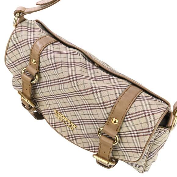 BURBERRY BLUE LABEL Nova Check Shoulder Bag, Greige, Women's - Picture 4 of 15